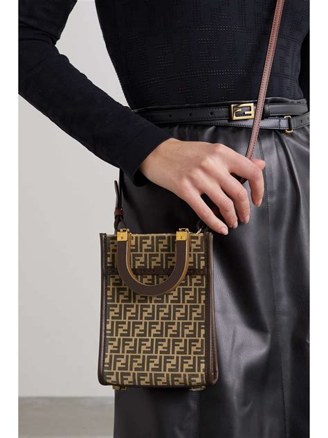 fendi mini sunshine shopper